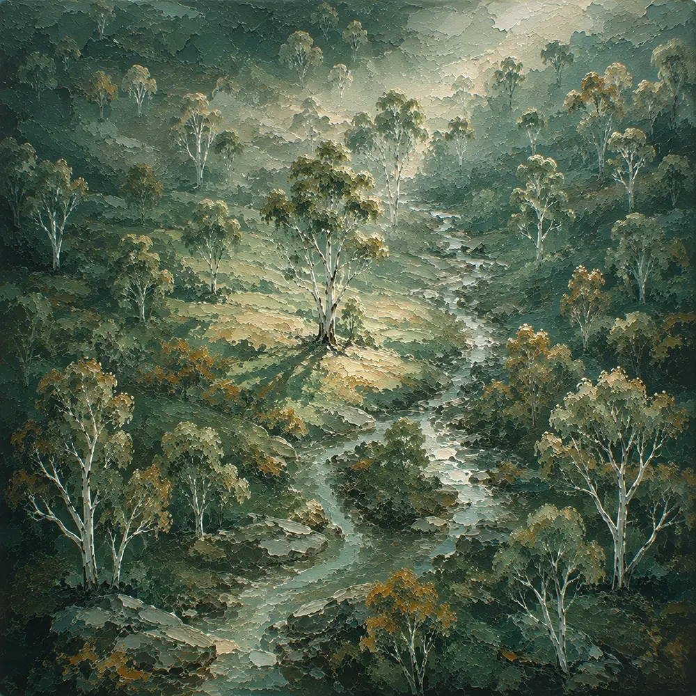 Eucalyptus Constellation Eucalyptus Wall Art Eucalyptus Sage Art Print