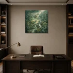 Premium Wall Art Kare Html Edition – CP-AU-ES-S-003 displayed in a contemporary gallery-inspired room