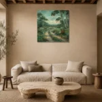 Premium Wall Art Kare Html Edition – CP-AU-ES-S-004 presented in a sophisticated home setting
