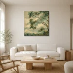 Premium Wall Art Kare Html Edition – CP-AU-ES-S-005 styled in a refined neutral interior