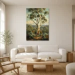 Premium Wall Art Dikey Html Edition – CP-AU-ES-V-001 styled in a refined neutral interior
