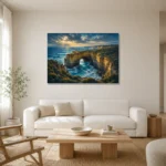 Premium Wall Art Yatay Html Edition – CP-AU-GOR-H-003 styled in a refined neutral interior