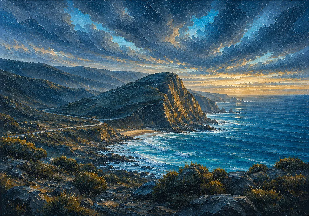 Southern Reverie Great Ocean Road Wall Art Ocean Road Art Print