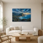 Premium Wall Art Yatay Html Edition – CP-AU-GOR-H-004 styled in a refined neutral interior