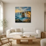 Premium Wall Art Kare Html Edition – CP-AU-GOR-S-001 styled in a refined neutral interior