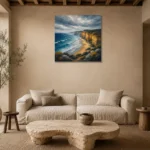 Premium Wall Art Kare Html Edition – CP-AU-GOR-S-005 presented in a sophisticated home setting
