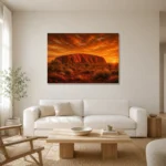 Premium Wall Art Yatay Html Edition – CP-AU-OE-H-001 styled in a refined neutral interior