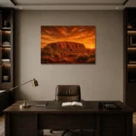 Premium Wall Art Yatay Html Edition – CP-AU-OE-H-001 displayed in a contemporary gallery-inspired room