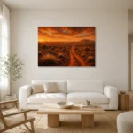 Premium Wall Art Yatay Html Edition – CP-AU-OE-H-002 styled in a refined neutral interior