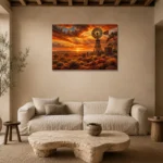 Premium Wall Art Yatay Html Edition – CP-AU-OE-H-003 presented in a sophisticated home setting