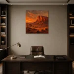 Premium Wall Art Kare Html Edition – CP-AU-OE-S-001 displayed in a contemporary gallery-inspired room