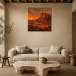 Premium Wall Art Kare Html Edition – CP-AU-OE-S-001 presented in a sophisticated home setting