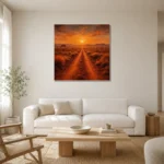 Premium Wall Art Kare Html Edition – CP-AU-OE-S-002 styled in a refined neutral interior