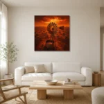 Premium Wall Art Kare Html Edition – CP-AU-OE-S-003 styled in a refined neutral interior