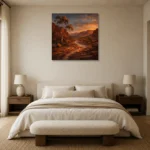 Premium Wall Art Kare Html Edition – CP-AU-OE-S-004 showcased in an elegant minimalist interior