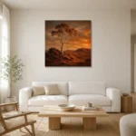 Premium Wall Art Kare Html Edition – CP-AU-OE-S-005 styled in a refined neutral interior