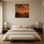 Premium Wall Art Kare Html Edition – CP-AU-OE-S-005 showcased in an elegant minimalist interior