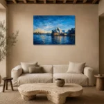 Premium Wall Art Yatay Html Edition – CP-AU-SH-H-001 presented in a sophisticated home setting