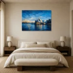 Premium Wall Art Yatay Html Edition – CP-AU-SH-H-001 showcased in an elegant minimalist interior