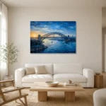 Premium Wall Art Yatay Html Edition – CP-AU-SH-H-002 styled in a refined neutral interior