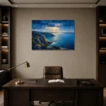 Premium Wall Art Yatay Html Edition – CP-AU-SH-H-003 displayed in a contemporary gallery-inspired room
