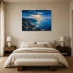Premium Wall Art Yatay Html Edition – CP-AU-SH-H-003 showcased in an elegant minimalist interior