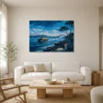 Premium Wall Art Yatay Html Edition – CP-AU-SH-H-004 styled in a refined neutral interior