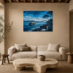 Premium Wall Art Yatay Html Edition – CP-AU-SH-H-004 presented in a sophisticated home setting
