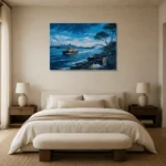 Premium Wall Art Yatay Html Edition – CP-AU-SH-H-004 showcased in an elegant minimalist interior