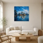 Premium Wall Art Kare Html Edition – CP-AU-SH-S-001 styled in a refined neutral interior