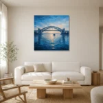 Premium Wall Art Kare Html Edition – CP-AU-SH-S-002 styled in a refined neutral interior