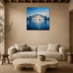 Premium Wall Art Kare Html Edition – CP-AU-SH-S-002 presented in a sophisticated home setting