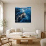 Premium Wall Art Kare Html Edition – CP-AU-SH-S-003 styled in a refined neutral interior