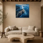 Premium Wall Art Kare Html Edition – CP-AU-SH-S-003 presented in a sophisticated home setting