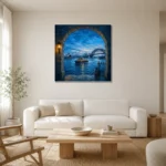 Premium Wall Art Kare Html Edition – CP-AU-SH-S-004 styled in a refined neutral interior