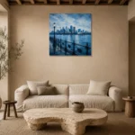 Premium Wall Art Kare Html Edition – CP-AU-SH-S-005 presented in a sophisticated home setting