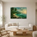 Premium Wall Art Yatay Html Edition – CP-AU-TN-H-002 styled in a refined neutral interior