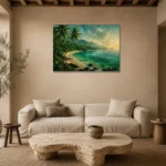 Premium Wall Art Yatay Html Edition – CP-AU-TN-H-002 presented in a sophisticated home setting
