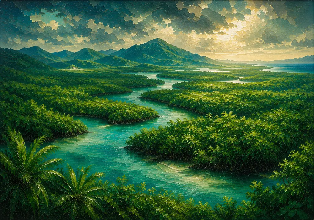 Tropical Chronicle Tropical Australia Wall Art Tropical North Art Print