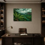 Premium Wall Art Yatay Html Edition – CP-AU-TN-H-005 displayed in a contemporary gallery-inspired room