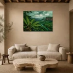 Premium Wall Art Yatay Html Edition – CP-AU-TN-H-005 presented in a sophisticated home setting