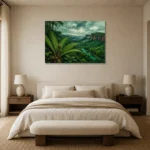 Premium Wall Art Yatay Html Edition – CP-AU-TN-H-005 showcased in an elegant minimalist interior