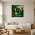Premium Wall Art Kare Html Edition – CP-AU-TN-S-001 styled in a refined neutral interior