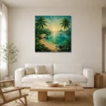 Premium Wall Art Kare Html Edition – CP-AU-TN-S-002 styled in a refined neutral interior