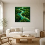 Premium Wall Art Kare Html Edition – CP-AU-TN-S-003 styled in a refined neutral interior