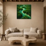 Premium Wall Art Kare Html Edition – CP-AU-TN-S-003 presented in a sophisticated home setting