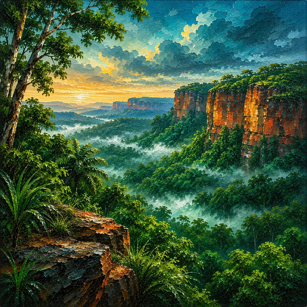 Tropical Echo Tropical Australia Wall Art Tropical North Art Print