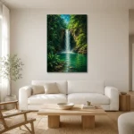 Premium Wall Art Dikey Html Edition – CP-AU-TN-V-001 styled in a refined neutral interior