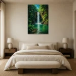 Premium Wall Art Dikey Html Edition – CP-AU-TN-V-001 showcased in an elegant minimalist interior