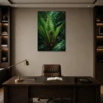 Premium Wall Art Dikey Html Edition – CP-AU-TN-V-005 displayed in a contemporary gallery-inspired room